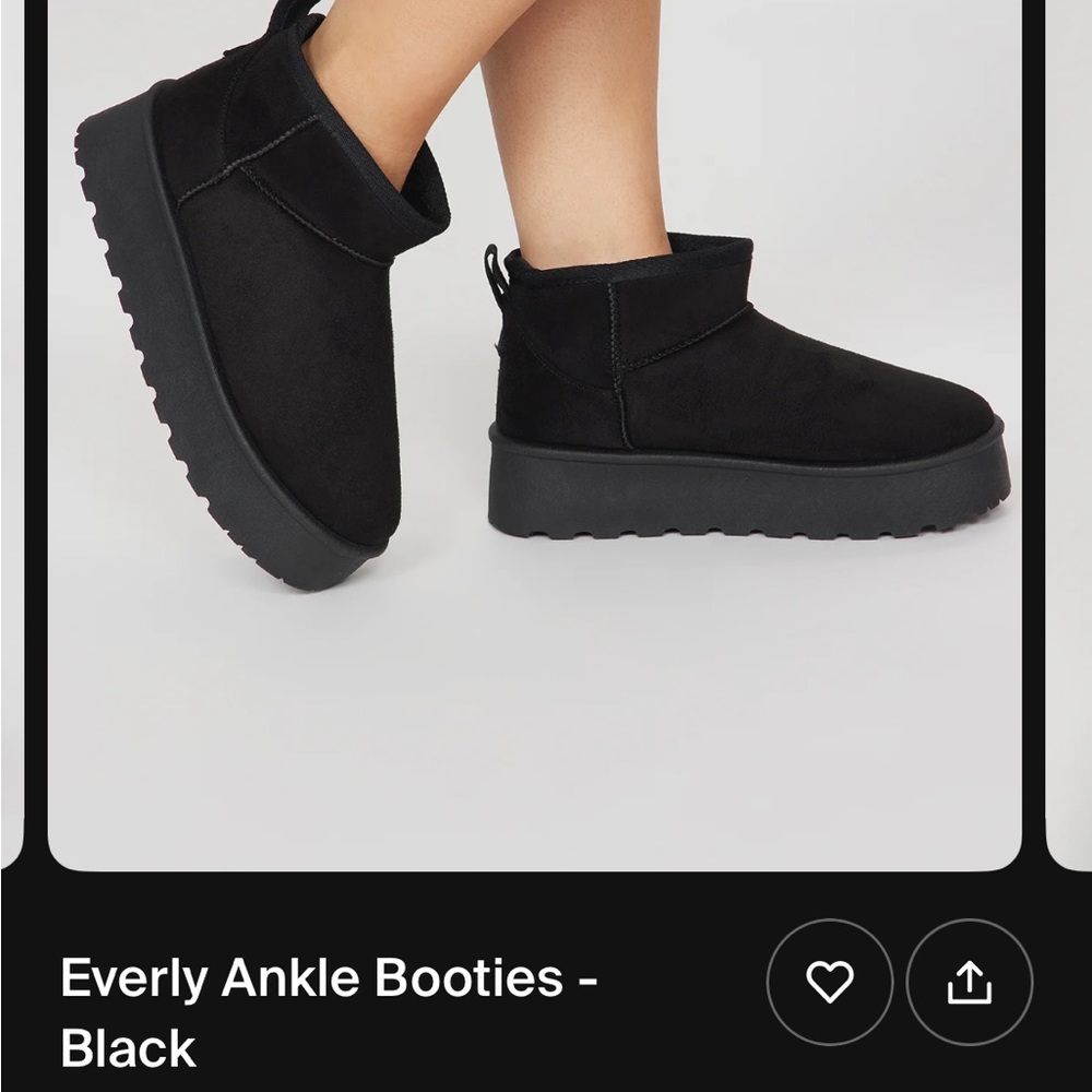 Black Ugg boots dupe